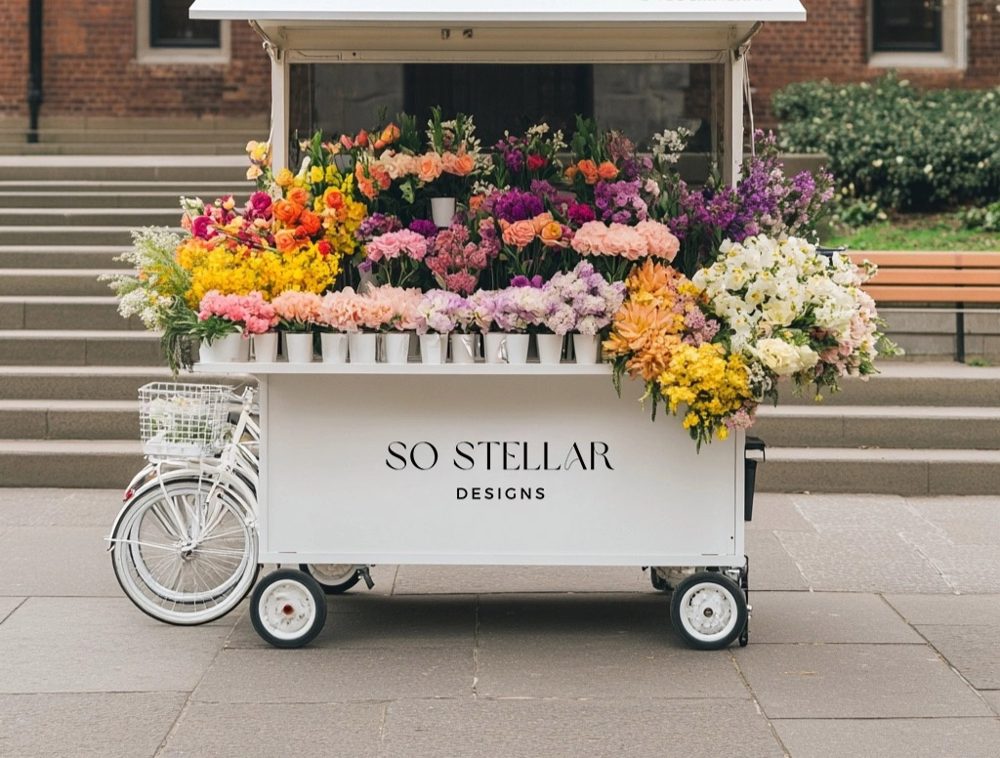 The So Stellar flower cart